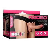 RODEO G 8'' is a high-quality, durable leather cowboy boot perfect for rodeo events and everyday wear The boot features intricate stitching and a classic Western design, making it a stylish and functional choice for any cowboy or cowgirl